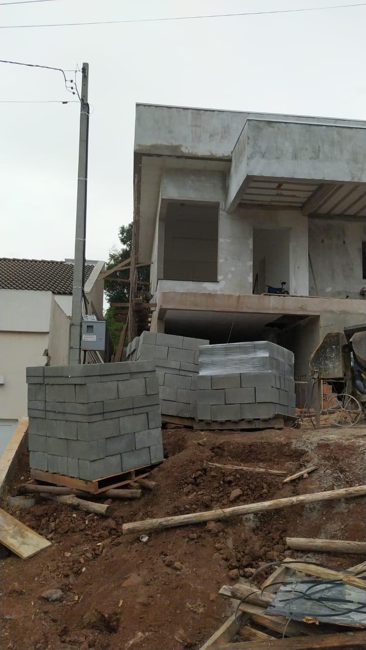 Sobrado em alvenaria — dois pavimentos — Construção de Sobrado — Néia, Palhoça, SC
